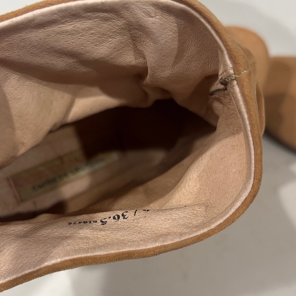 Chinese Laundry by Kristin Cavallari Slouch Boots 6 Light tan - Picture 9 of 10